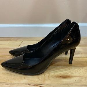 Michael Kors black patent dorothy flex pump
